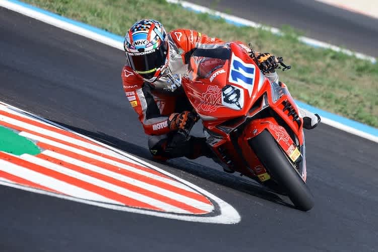 Bo Bendsneyder fuhr als einziger Fahrer eine 1:42er-Zeit