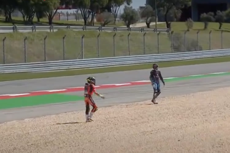 Alvaro Bautista hat sich eine Rippe gebrochen