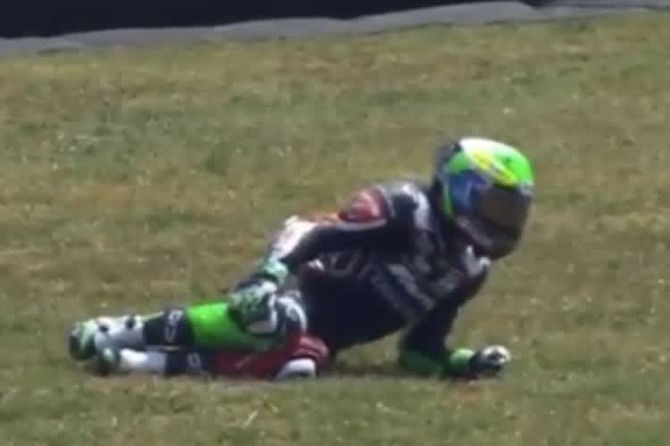 Warteschleife: Fantic-Pilot Barry Baltus