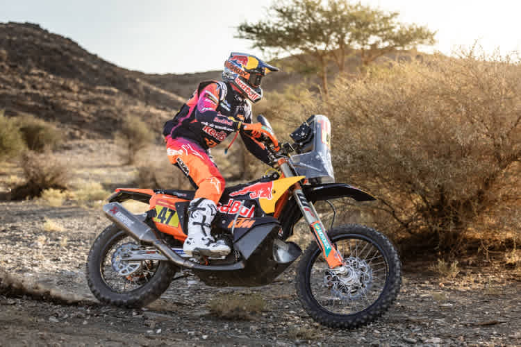 Kevin Benavides gewann seine zweite Etappe bei der Dakar 2024