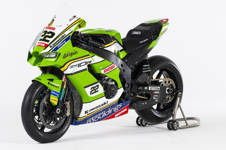 Das Design der ZX-10RR wurde aufgefrischt