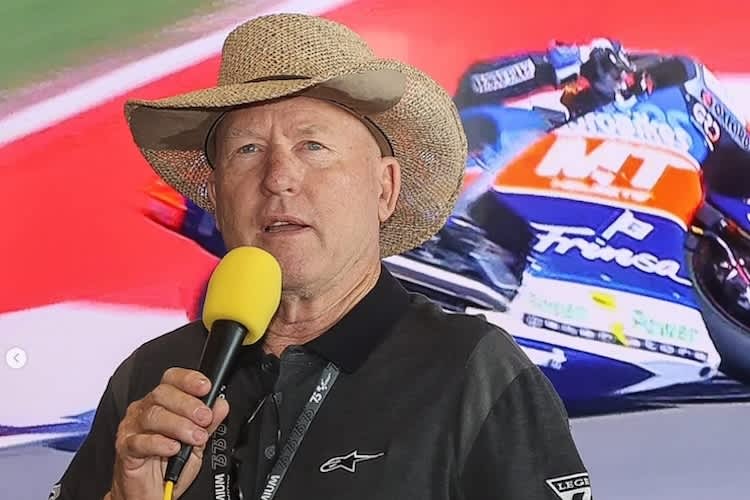 Kenny Roberts ist im Fahrerlager zurück