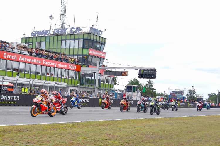 Ein Bild von 2019: MotoGP in Brünn