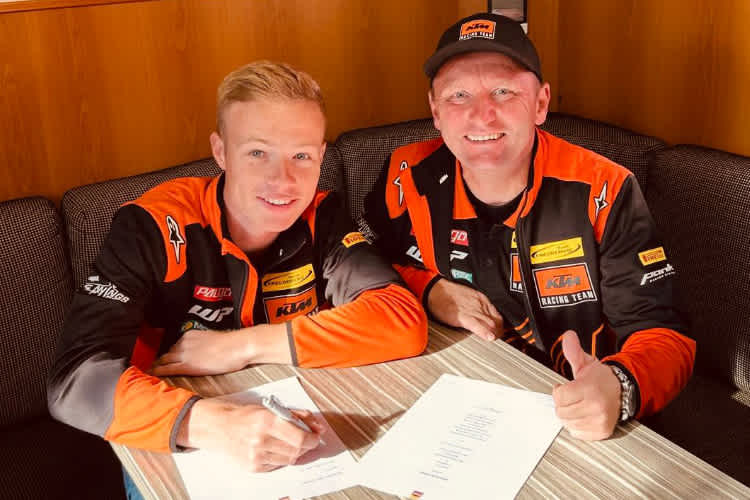 Jeffrey Buis nimmt die Nummer 1 des Weltmeisters mit zu KTM
