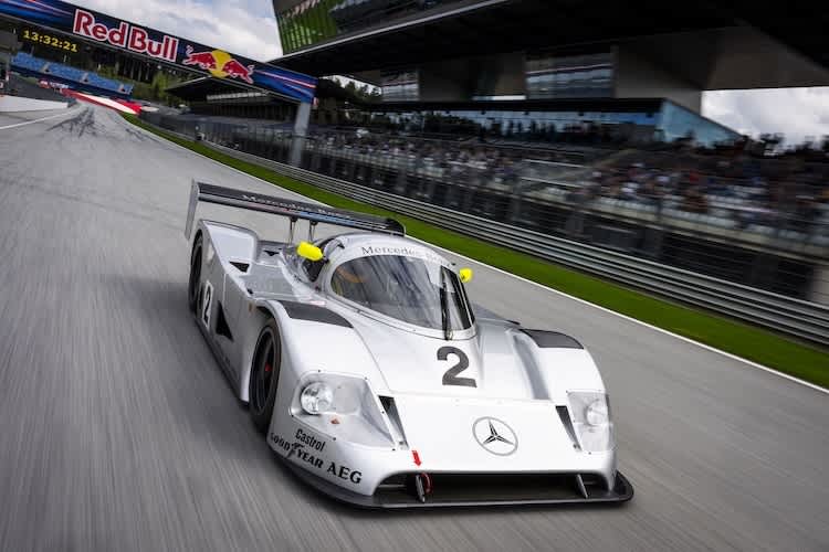 Karl Wendlinger im Sauber C11-Mercedes