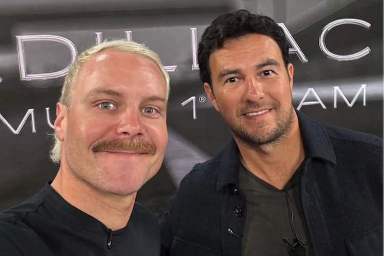 Cadillac-Line-up 2026: Valtteri Bottas (l.) und Sergio Perez