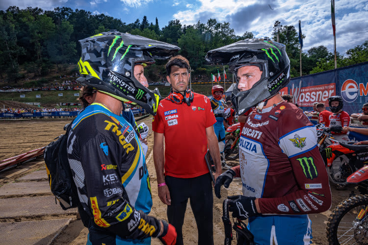 Tony Cairoli (li.) und Alessandro Lupino