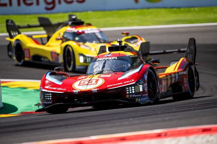 Tabellenführer: Der Ferrari 499P