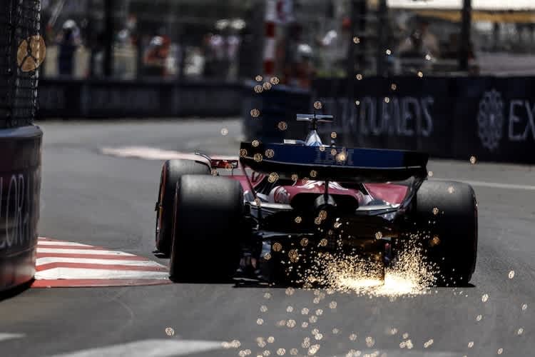 Charles Leclerc blieb auch im letzten freien Monaco-Training der Schnellste