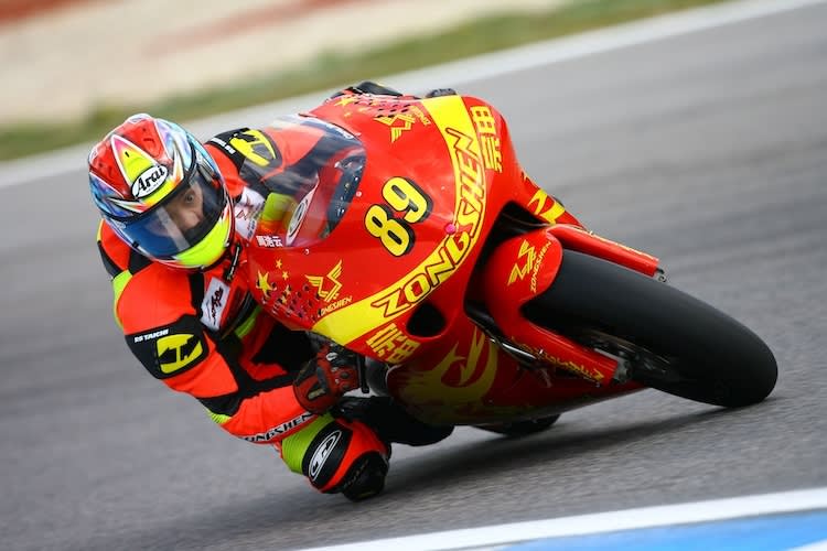 Chow Ho-Wan startete 2008 für das Zongshen Team of China in der 250er-Klasse