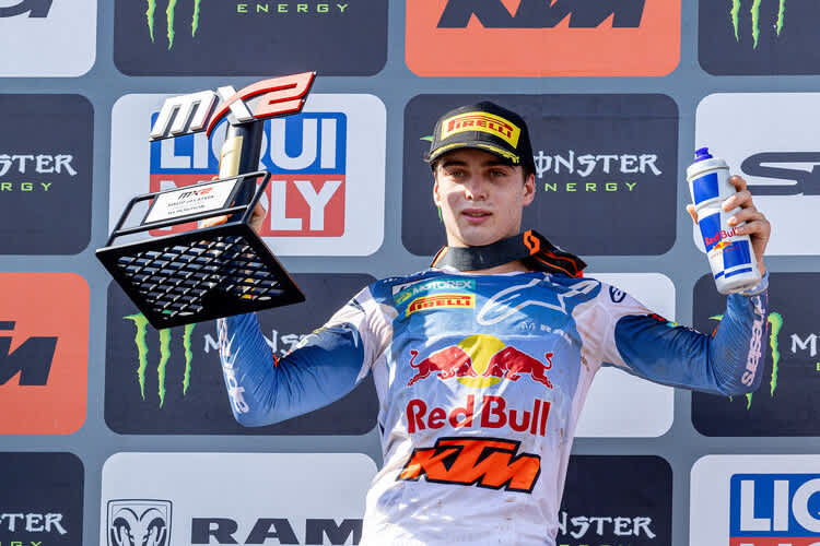 Sacha Coenen holte seinen ersten Grand-Prix-Sieg