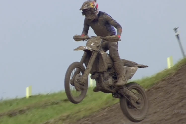 Lucas Coenen gewann das MX2-Qualifikationsrennen in St. Jean-d'Angély