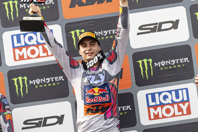 Sacha Coenen holte seinen ersten Grand Prix 2025