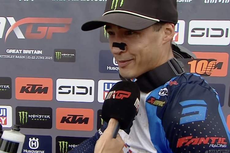 Glenn Coldenhoff gewann den ersten Lauf in Matterley Basin