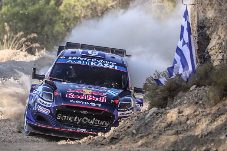Das Ford M-Sport-Team war bei der Akropolis-Rallye Griechenland mit Kraftstoffsystemproblemen konfrontiert