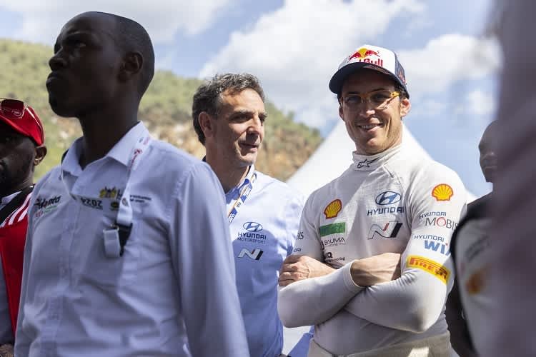 Cyril Abiteboul und Thierry Neuville