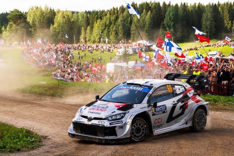 Nach bisher harzigem Saisonverlauf ist Kalle Rovanperä endlich wieder auf die Siegerstraße zurück gekehrt