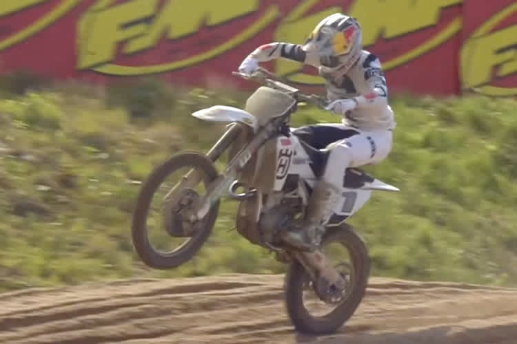 Kay de Wolf gewann das Qualifikationsrennen in Finnland