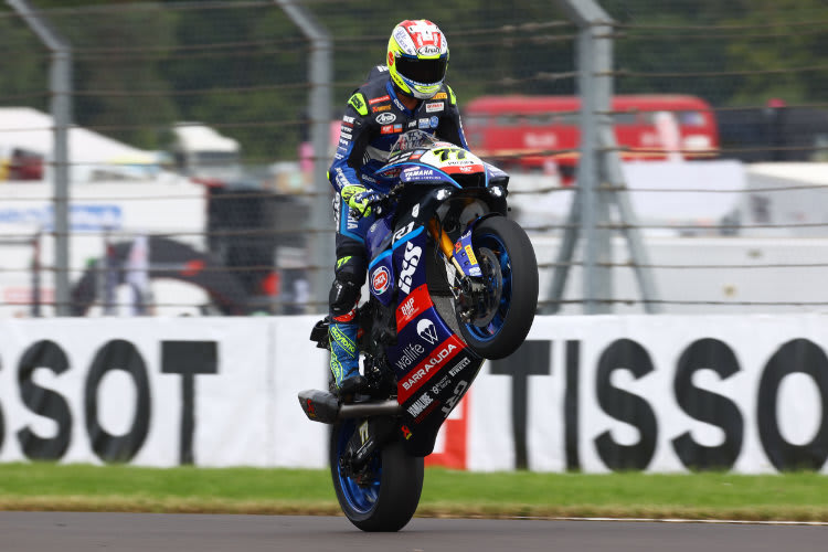 Domi Aegerter brauste dieses Jahr 13 Mal in die Top-10