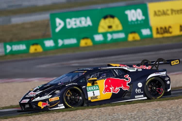 Der ehemalige Red Bull Junior Bortolotti startet in diesem Jahr im Design des Energy Drink-Herstellers