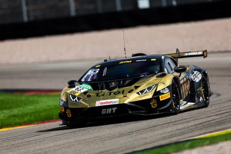 Bestzeit für den güldenen Lamborghini