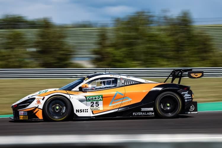 Ben Dörr im Dörr Motorsport McLaren
