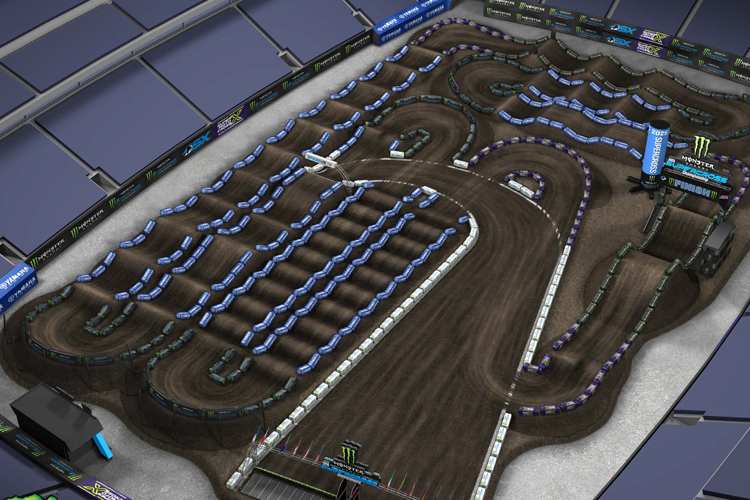 Die Strecke in East Rutherford hat zwei Waschbrett-Sektionen