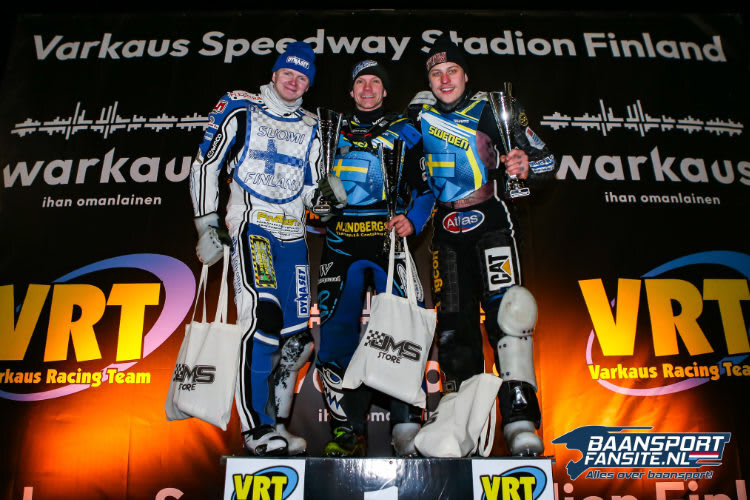 Die siegreichen Fahrer des Inn-Isar-Teams (v.l.): Ove Ledström, Max Niedermaier und Markus Jell