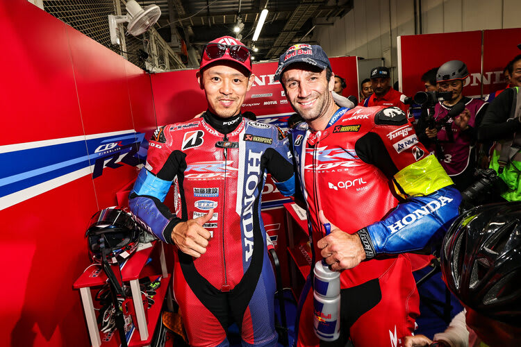 Schnelles Duo: Takahashi und Zarco