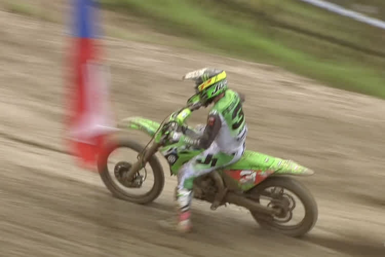 Romain Febvre startet in Loket von Pole