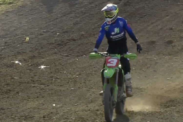 Romain Febvre gewann das Qualifikationsrennen in Uddevalla