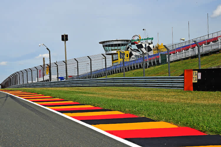 Die MotoGP am Sachsenring