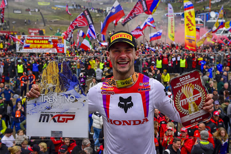 Tim Gajser gewann in Pietramurata