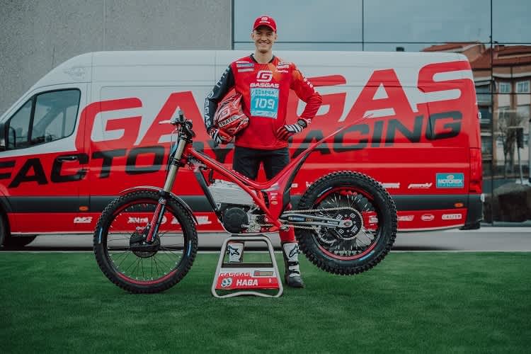 Sondre Haga: Test der GASGAS TXE an der spanischen Meisterschaft