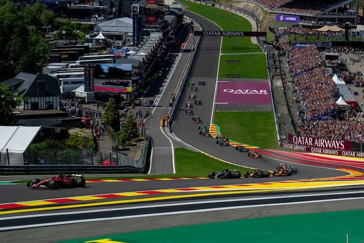 Am Wochenende fährt die Formel 1 in Spa-Francorchamps