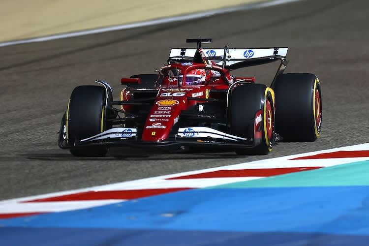 Charles Leclerc startete in Bahrain von Platz 2 und kam an Rang 4 ins Ziel