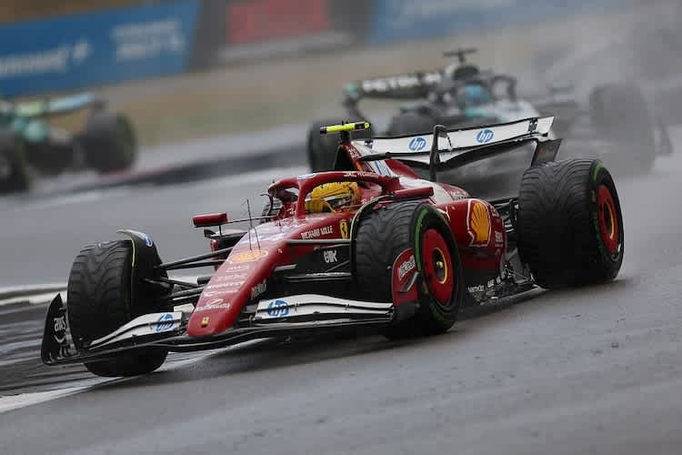 Lewis Hamilton bei seinem Heim-GP in Silverstone vor knapp drei Wochen