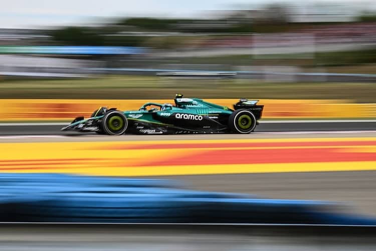Fernando Alonso in Ungarn