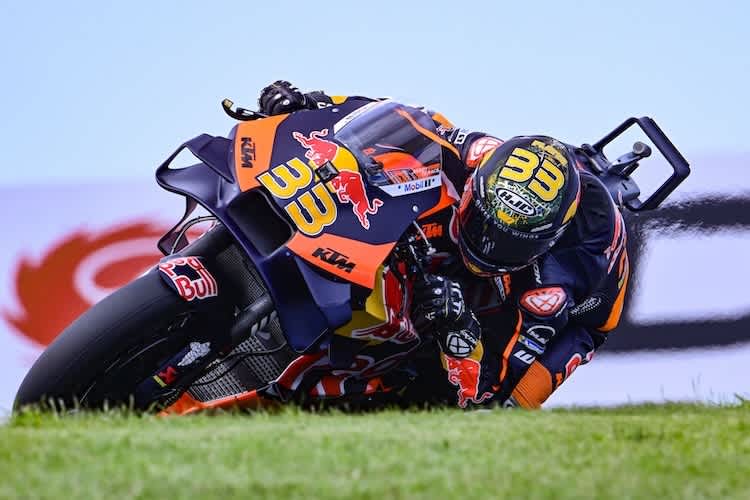 Maximal 366,1 km/h: Brad Binder und die 2023er-MotoGP-KTM