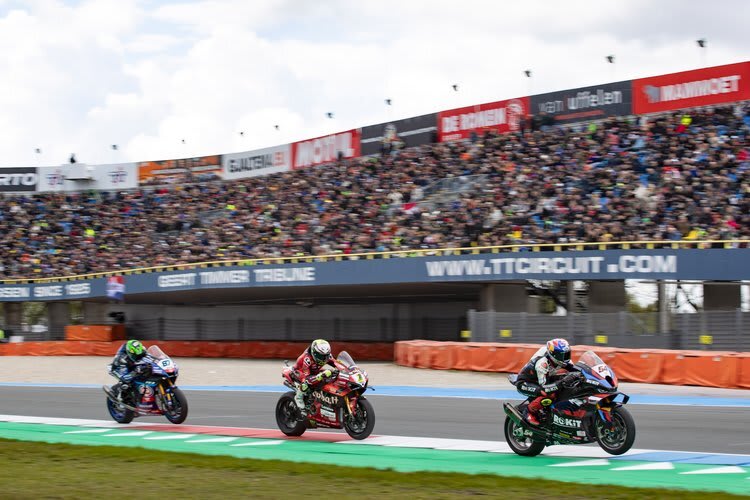 Die Kulisse in Assen ist einmalig