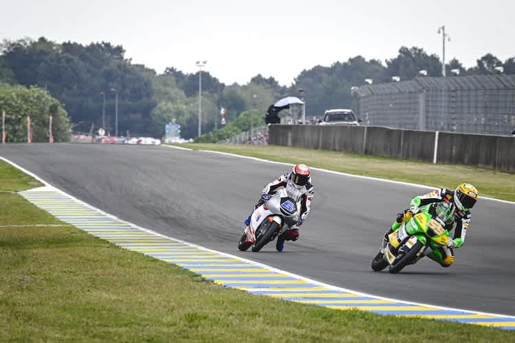 Aus Fehlern lernen. Rookie Noah Dettwiler fuhr in Le Mans als 18. in Ziel