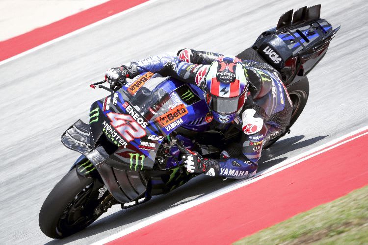 Alex Rins in Barcelona