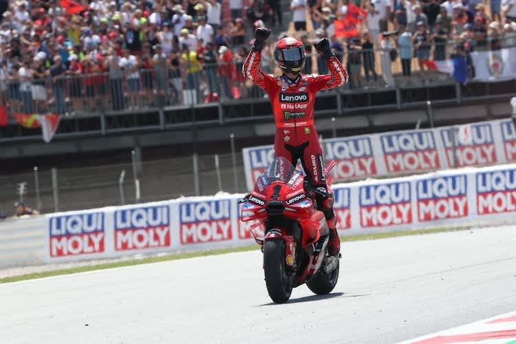 Pecco Bagnaia gewann das letzte Rennen – und die beiden letzen GP-Läufe in Mugello