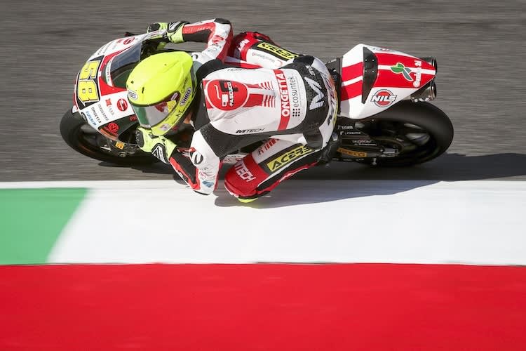 Guter Auftritt beim Italien-GP von Luca Lunetta