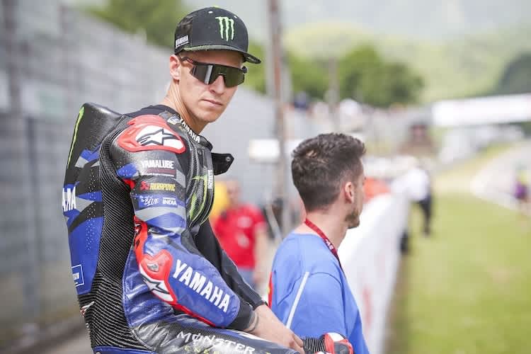 Yamaha-Werksfahrer Fabio Quartararo übernimmt auch in Valencia die Testarbeit