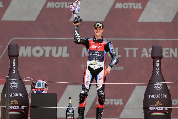 Stark im Finale: Moto3-Sieger Ivan Ortola