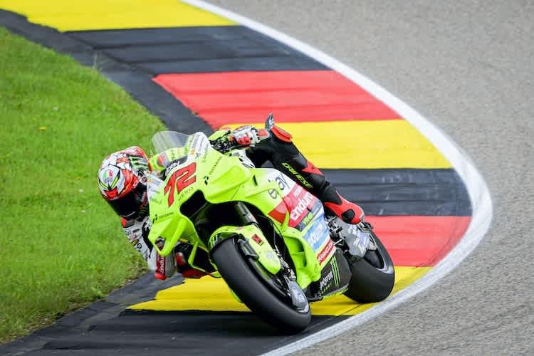 Marco Bezzecchi: Auch Teil der Sturzorgie am Trainings-Freitag in Sachsen