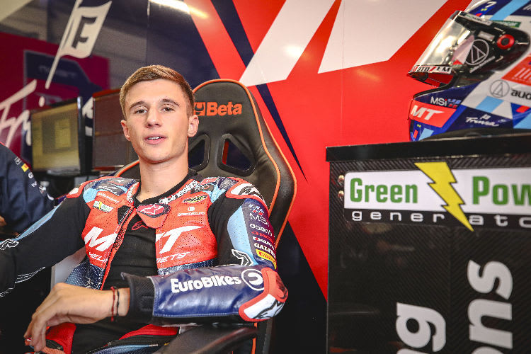 Sergio Garcia liegt in der Moto2-WM vorne