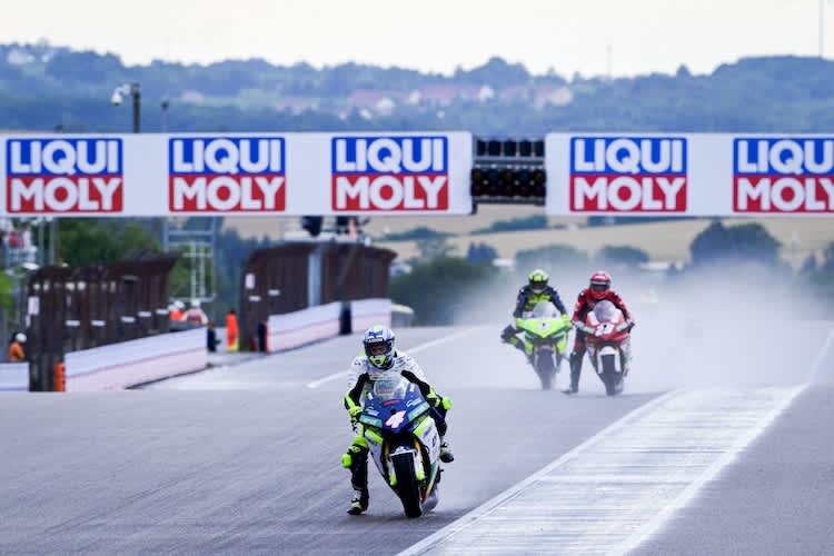 Hector Garzo dominierte am Sachsenring auch in Lauf 2