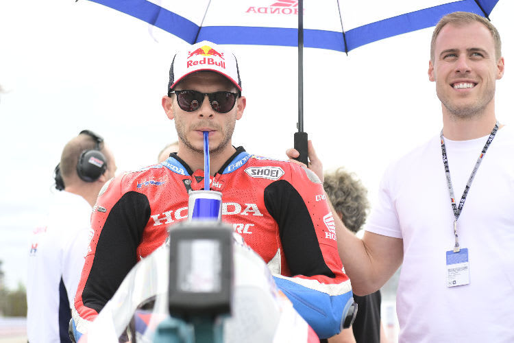 Stefan Bradl am Sachsenring